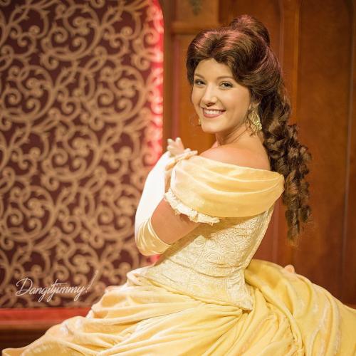 Looking flawless, even in mid-twirl #Belle #BeautyandtheBeast #Princess #Disneyland #Disney #RoyalHa