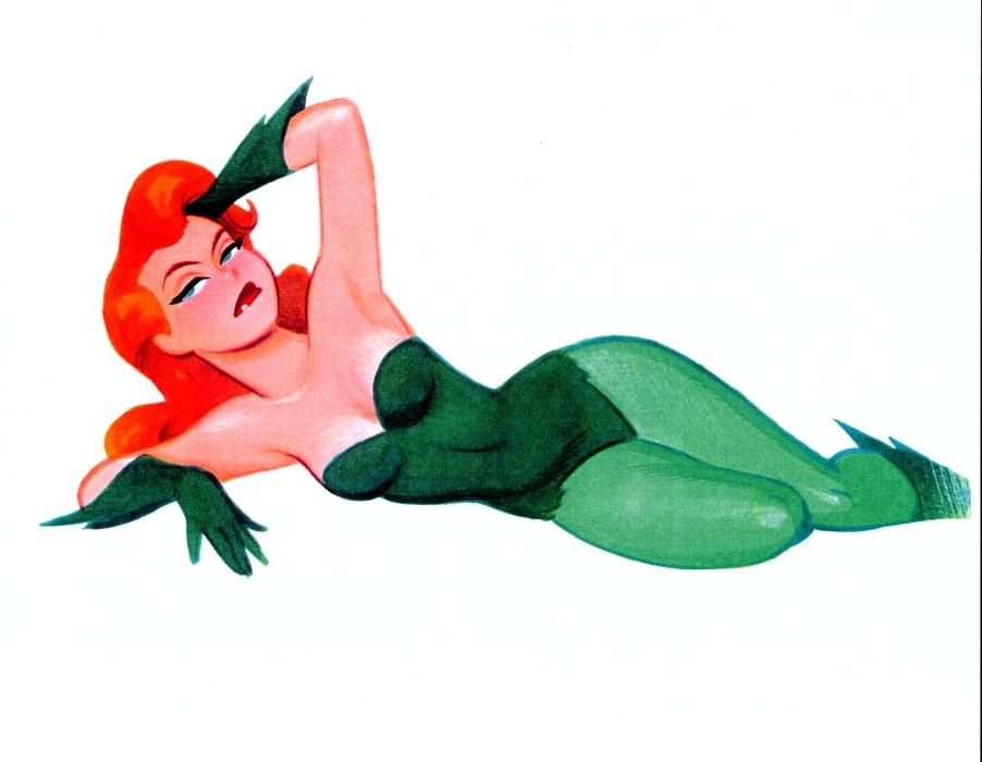 kinasin: Poison Ivy Art: Bruce Timm 