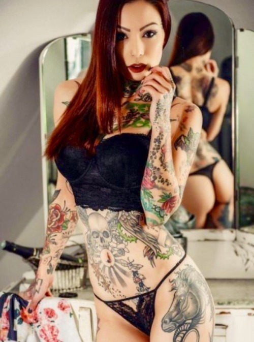 s-uiiciide:inked candy - follow http://s-uiicide.tumblr.comfollows-uiicide here we post non nude inked girls only visit our 18+ inked blog for tats and titts - http://gorg-babes.tumblr.com #inked #sexy #ink #inkedgirl #inkedup #inkedbabe #inkedmag #tatted