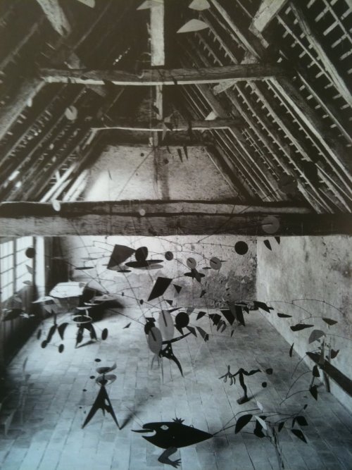 annejacques:  Calder’s studio   And now a short break in the porn…