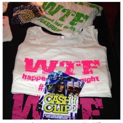 Pick up you cash clip shirts and CDs 22 songs today while supplies last #cashclip  #hitstars #wtfhappenedlastnight