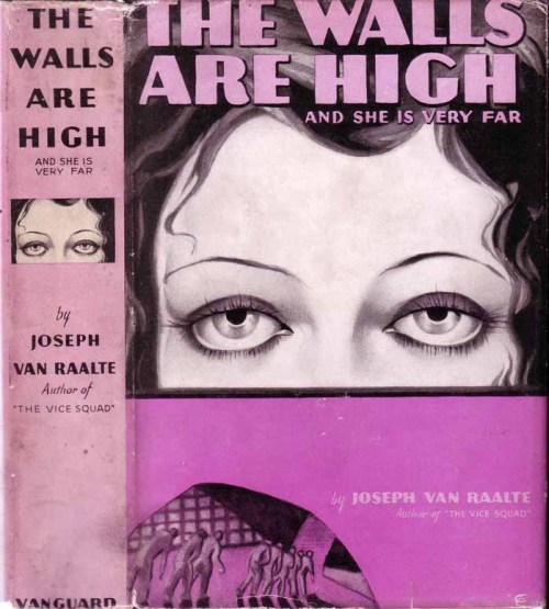 The Walls Are High and She is Very Far. Joseph Van Raalte. New York: The Vanguard Press, (1931). Fir