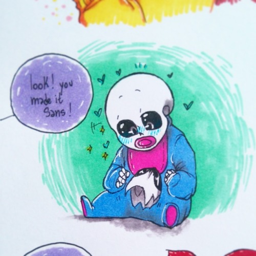 tatsublood:Some random traditional drawings sf!sans belongs to Kkhoppang, and I know. The clothes are different 😅