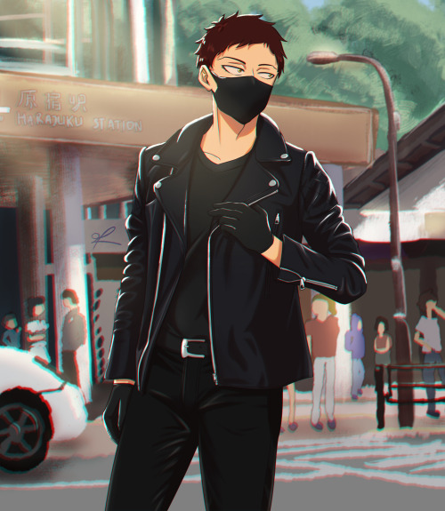 Did anyone ask for ✧Black Leather Jacket Kai✧ ?