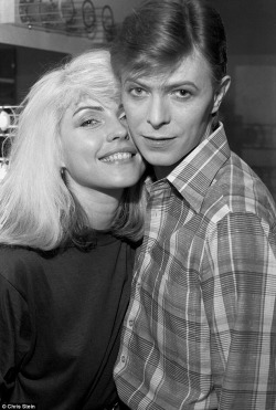 punkrockblonde:Debbie Harry and David Bowie