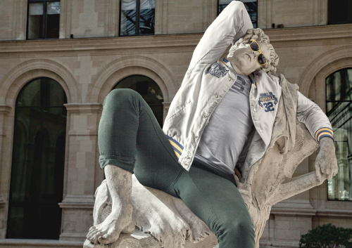 Hipster in Stone by Caillard Leo