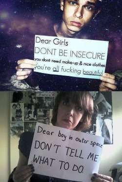 giantgag-official:  Funny pictures of the day (121 pics) Dear Boy In Outer Space Don’t Tell Me What To Do