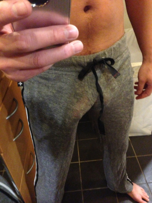 brosfreeballing:  Hot user submission From Anonymous: May be too see-through for the gym but I’m gonna wear there anyway. brosfreeballing: Rock out with your cock out, dude.  Fucking hot.  I would love to run into you at the gym any day. 