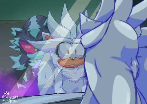 flashanimated: whatcha looking at there silver(don’t view/tag as ship)