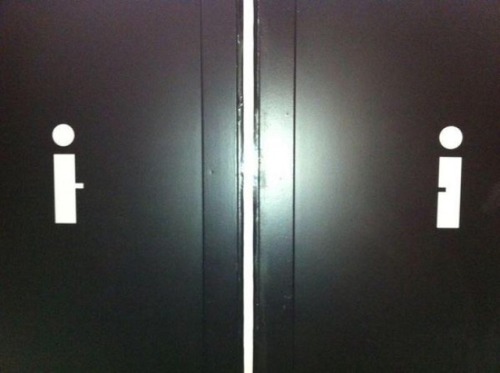 Porn photo pr1nceshawn:Not Your Typical Bathroom Signs.