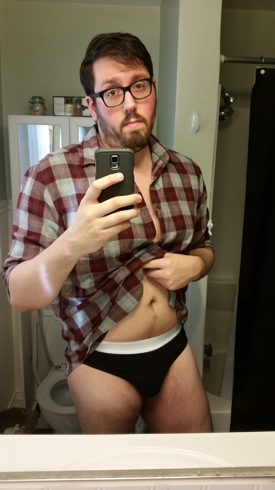 readtofilth: werewolfhusband:  Staycation attire around the household.  I’m so