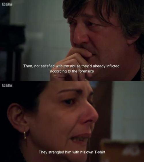 typette:  captainpikagirlphoenix:  crown-the-horizon:  them feels. 100% support what this lady had to say.  Oh my god, This. This needs to be reblogged.  this is from Stephen Fry’s incredible new 2-part series(as if all of his shows aren’t incredible)