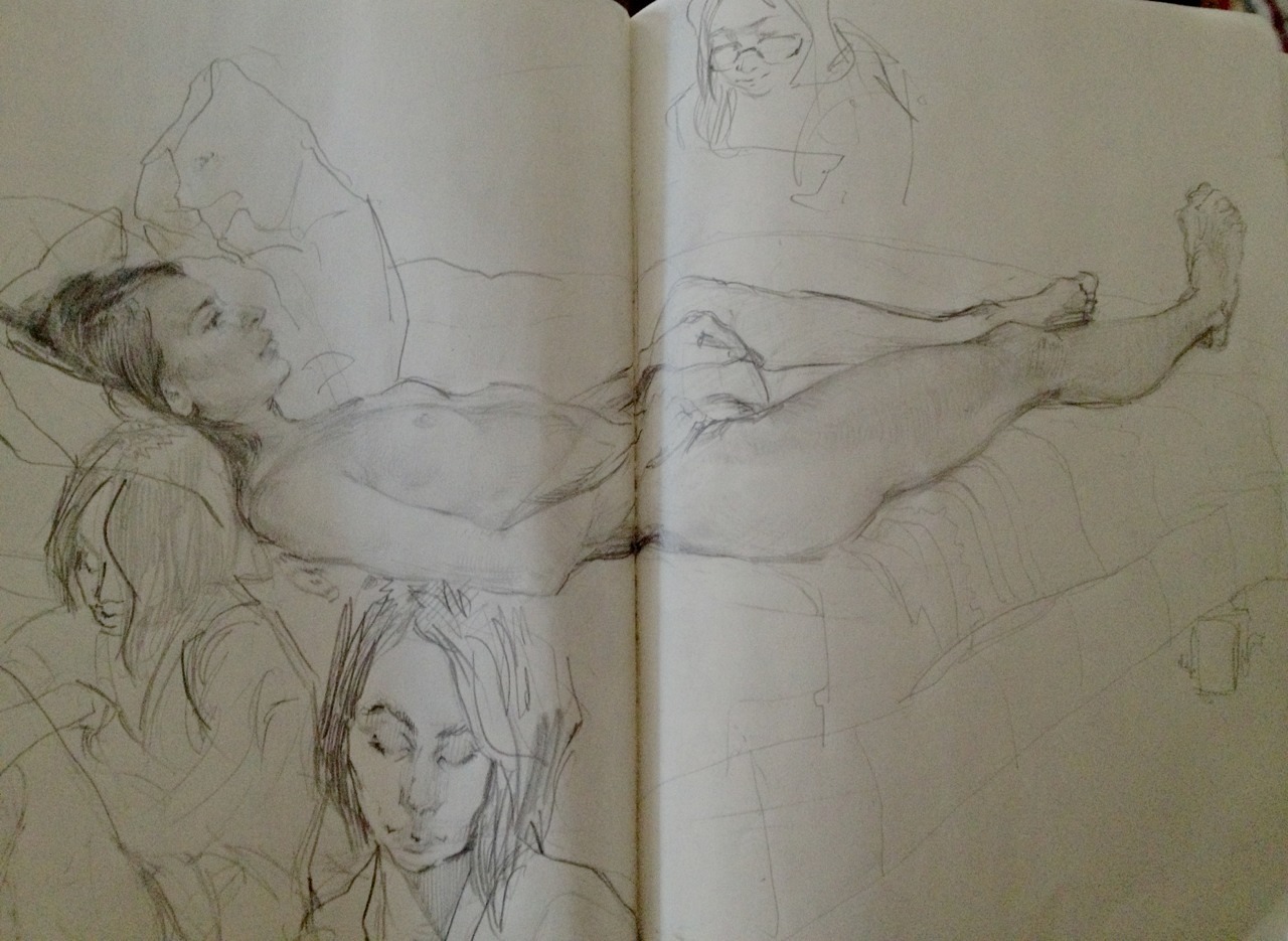 Sketch from Saturday figure drawing