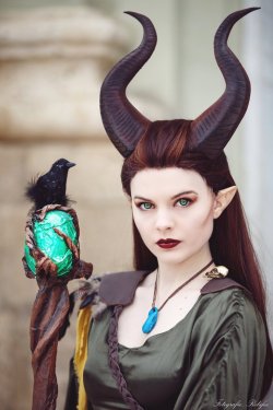 hotcosplaychicks:  The curse lasts til the end of time [Maleficent] by Blossom-of-FaelivrinCheck out http://hotcosplaychicks.tumblr.com for more awesome cosplayWatch on youtube | Giveaway | Twitter | Facebook | Instagram