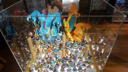 Some close up photos of the Pokemon TFG figure shrine from the Kaiyodo Hobby Museum Shimanto! Took t