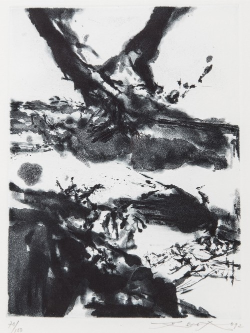 Zao Wou-KiÉclats, 1992