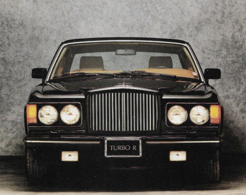 coloursteelsexappeal: 1989 Bentley Turbo R