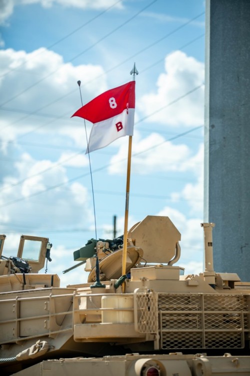 Troopers assigned to Bravo Company, 3rd Battalion, 8th Cavalry Regiment, 3rd Armored Brigade Combat 