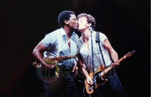 medievalswords: bruce springsteen and clarence clemons