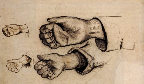 Porn artist-vangogh:  Four Hands, 1885, Vincent photos