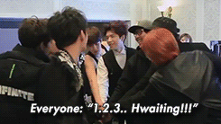y3ol: INFINITE’s hwaiting speech ㅋㅋㅋ