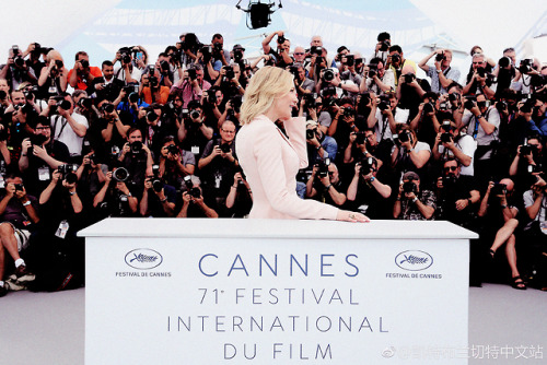 gayblanchet:— Cate Blanchett; the 12th woman named jury president of the Cannes Film Festival, in 71