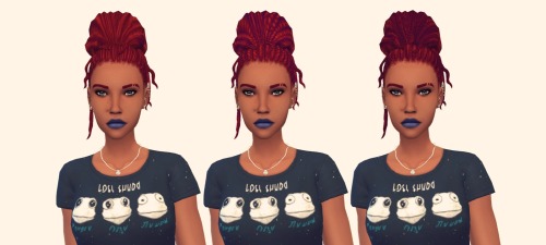 shespeakssimlish: Can’t have too many buns haha. BGC | Hat compatible | 18 EA colors DOWNLOAD 