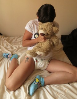 Littleminxy3:  What Could Be Better Than An Sdk Nappy, Powerpuff Girls Socks And