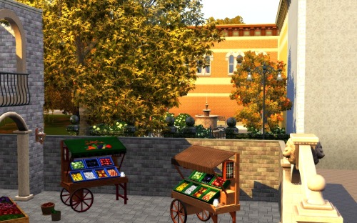 Shopping district by ihelenLot 60*60No CCDownload at ihelensims site