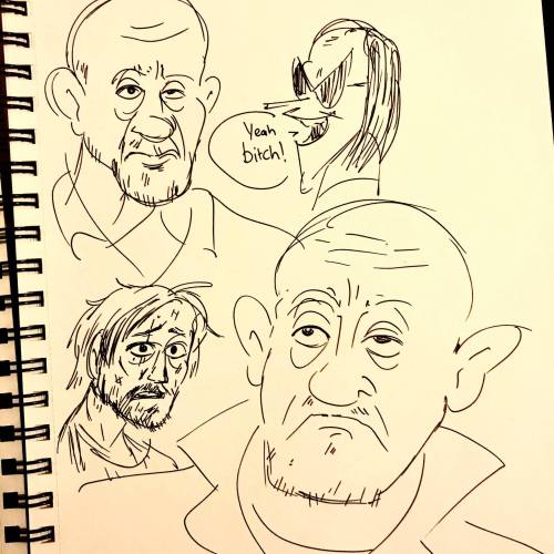 Breaking Bad sketches! (And a little Ace.)