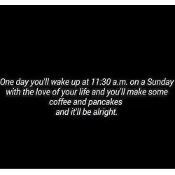 Except I made eggs & bacon for you Sunday