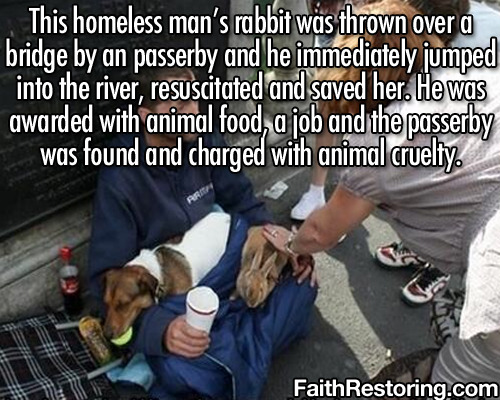 faithrestoring:  Faith in Humanity Restored 