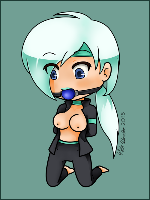 Silke Chibi by HomunculusLover Chibis in bondage gear: Surprisingly adorable?