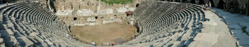 Ancient Greek amphitheatre in Side | Turkey 