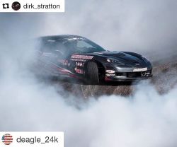 lingenfelterlpe:  #Repost @dirk_stratton #TeamLingenfelter ・・・ This photo by @deagle_24k from @formulad #Orlando #Pro2 is way cool! #DRIFTVETTE powering through smoke with #Lingenfelter power, @achillestire rubbers, and that @jr_fab_ angle 
