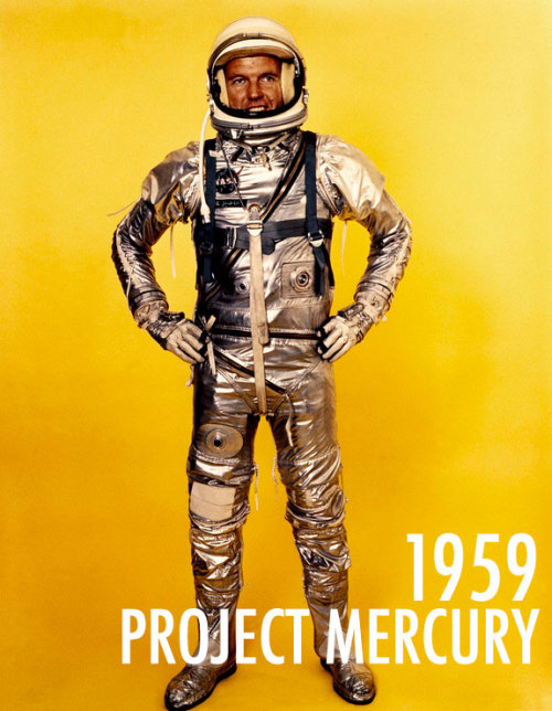 scishow:  ohstarstuff:  Evolution of the NASA space suit.  Space suit fashion sure has changed over the years! Get an overview of space suit couture in our video surveying the past, present, and future of space suit tech!