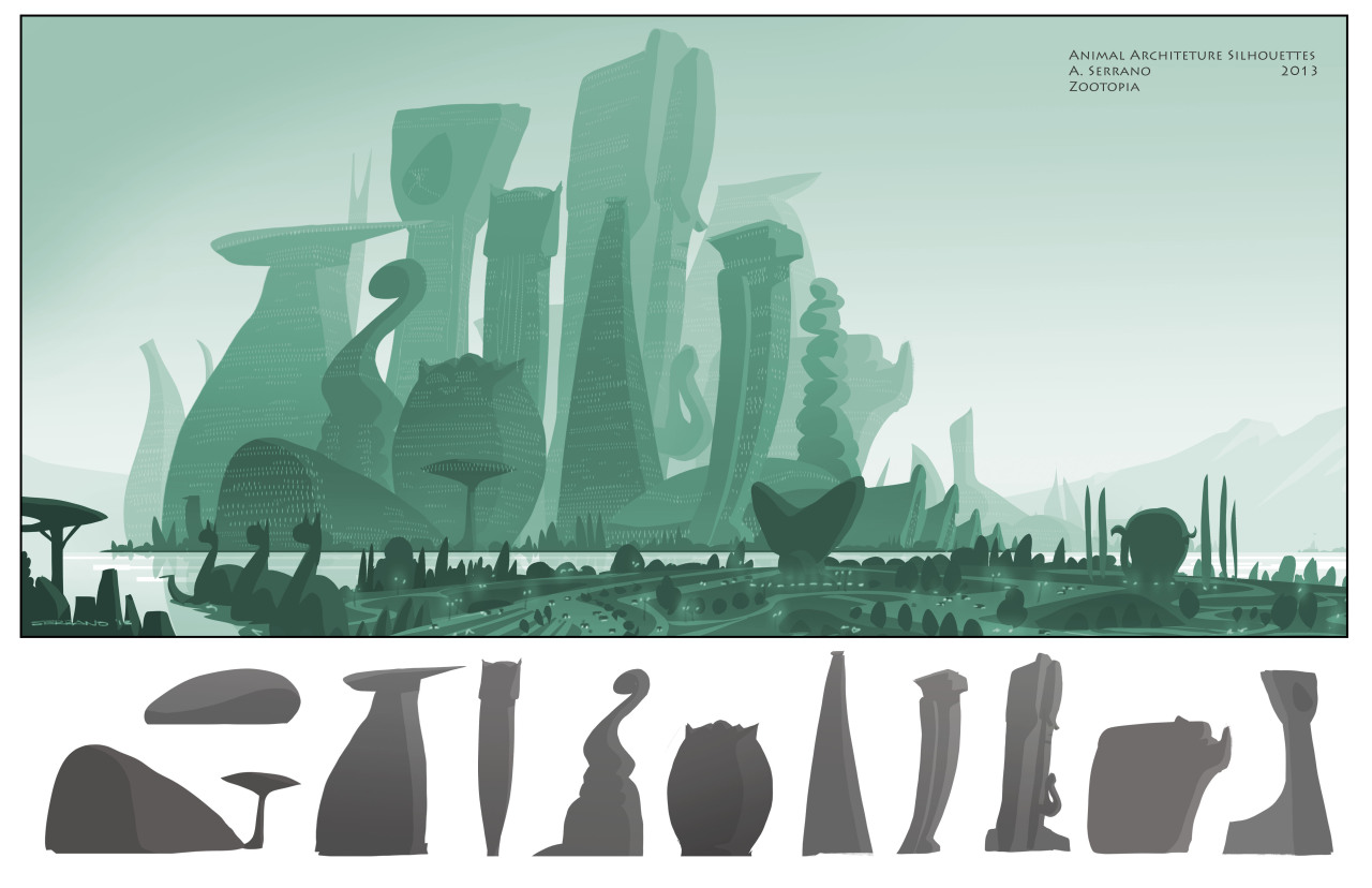 armandserrano:  Finally, ZOOTOPIA opens today! Here are some of the earliest artworks