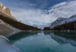 ponderation: Winter At Elbow Lake by Evgeny