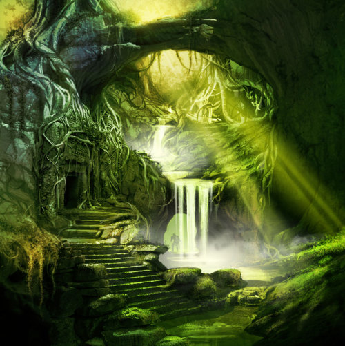 alldagames:  Dragon Age: Origins Concept Art: Circle Tower, The Fade, Ostagar, Korcari Wilds, Brecilian Forest, Orzammar, Haven, and Frostback Mountains Source: Wiki Concept Art 