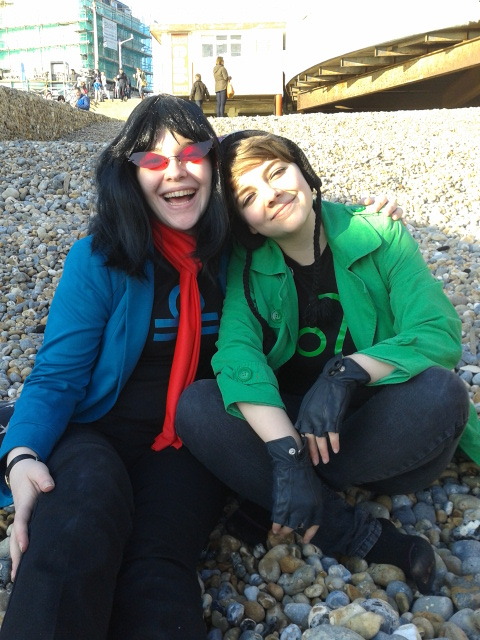 And finally I met this hella cute Nepeta for like 5 minutes before she had to go :(