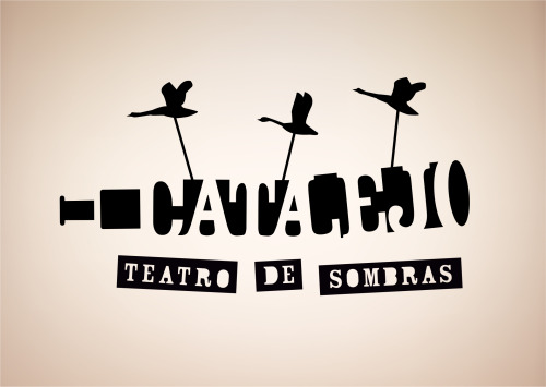Marca gráfica para CATALEJO, Teatro de Sombras, Valdivia, Chile.  