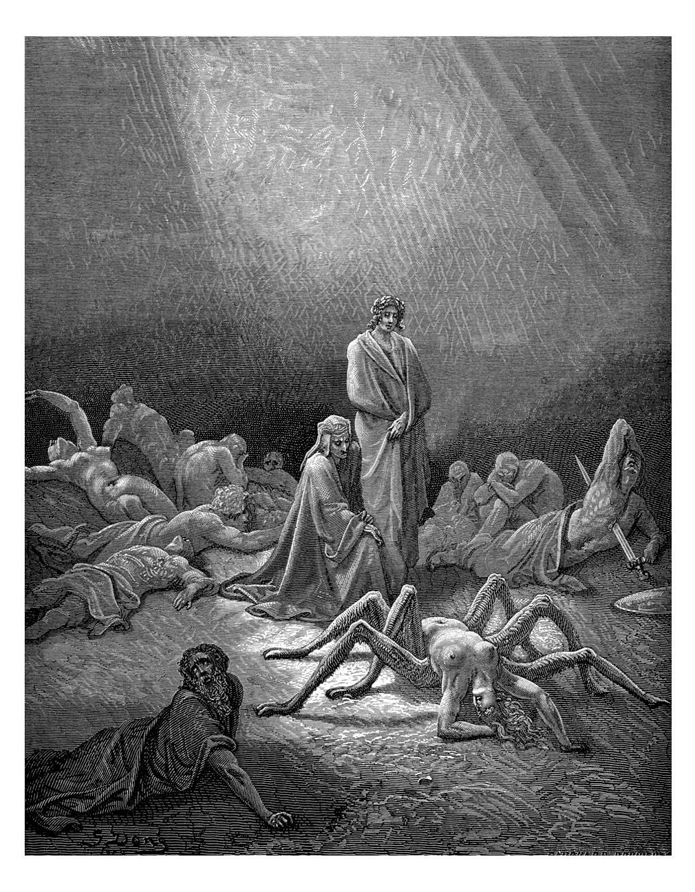 likeafieldmouse:  Gustave Dore&rsquo;s illustrations for Dante&rsquo;s Divine