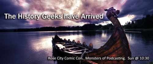 Going to Rose City Comic Con? Come join us for the Monsters of Podcasting Panel w/ Rachel and Miles 