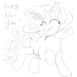 A quick little thing while I&rsquo;m working on other stuff. Let&rsquo;s hope for a good Year of the Horse!