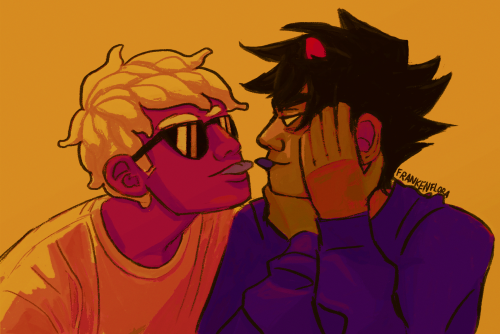 frankenflora:The boys make faces and are generally sappy in the photo booth!They play a game of chic