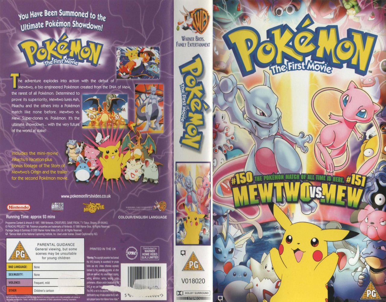 Buy Pokemon the First Movie: Mewtwo Strikes Back DVD