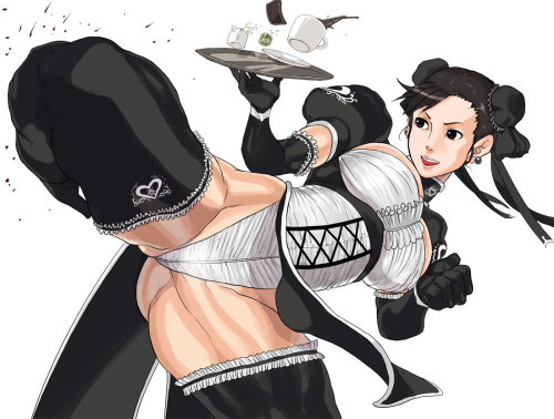 sgeewiz:  Wow, this coffee packs a powerful kick!Art by   杢 臓    < |D’‘‘‘