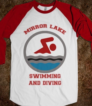 skreenedtees:  Mirror Lake Swimming and Diving Get it here before the most epic game of the year!