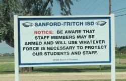 celticpyro:  therevenantrising:  itsjustcorryn:  I hate Texas.  People being proactive and protecting innocent lives from potential evil deeds.  What’s there to hate?  I love it.  Texas: Lets arm our staff so we can protect our students from a school