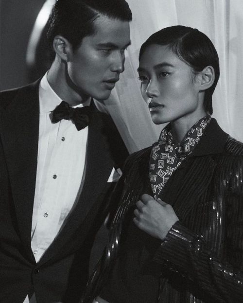 modelsof-color:Dae Na and Ash Foo by Lachlan Bailey for Ralph Lauren SS21 Campaign